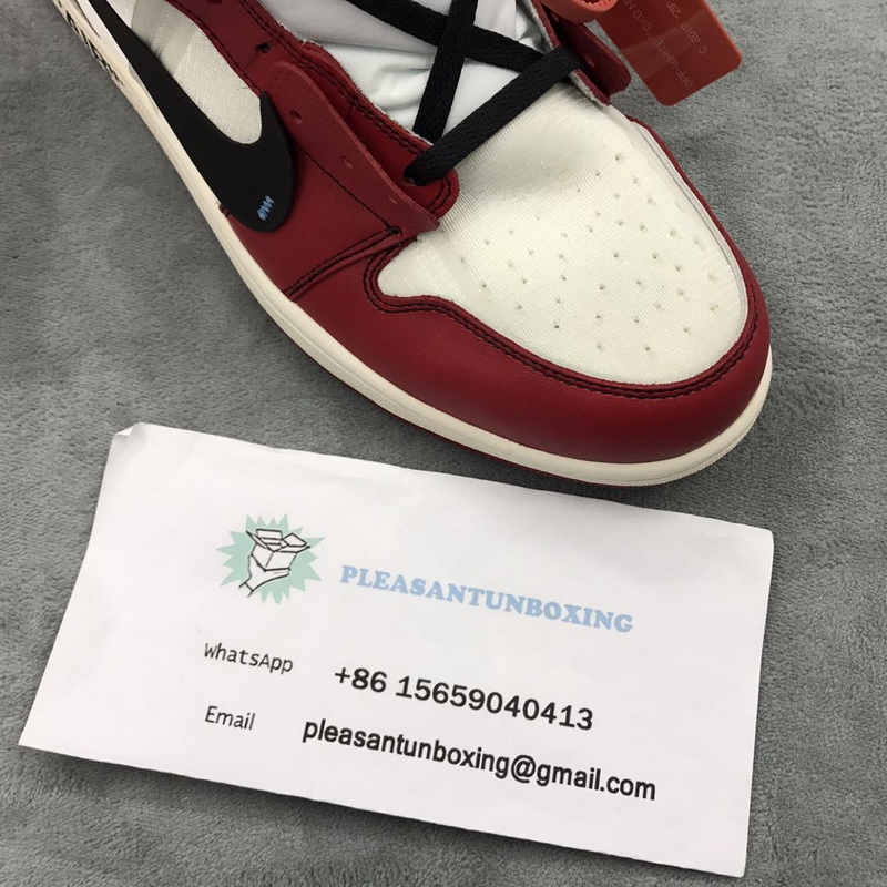 Authentic Air Jordan 1 Off White GS